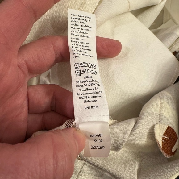 NWT SPANX Polished Clay Zebra Print High Rise Skinny Legging Pull On / LargeTall - Picture 11 of 12